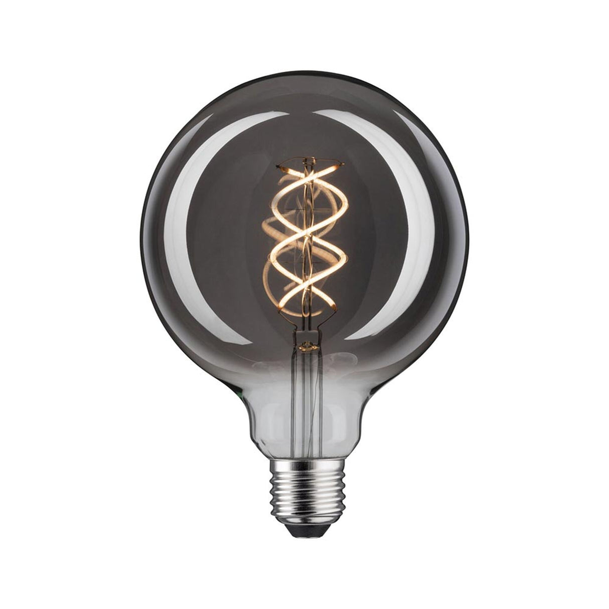 E27 4W LED Globe Dimmbar 2700K Rauchglas