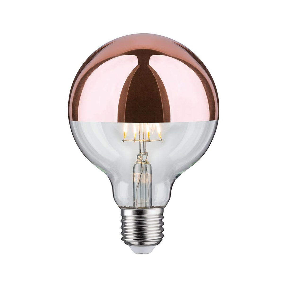 E27 6,5W LED Globe Kopfspiegel 2700K Kupfer