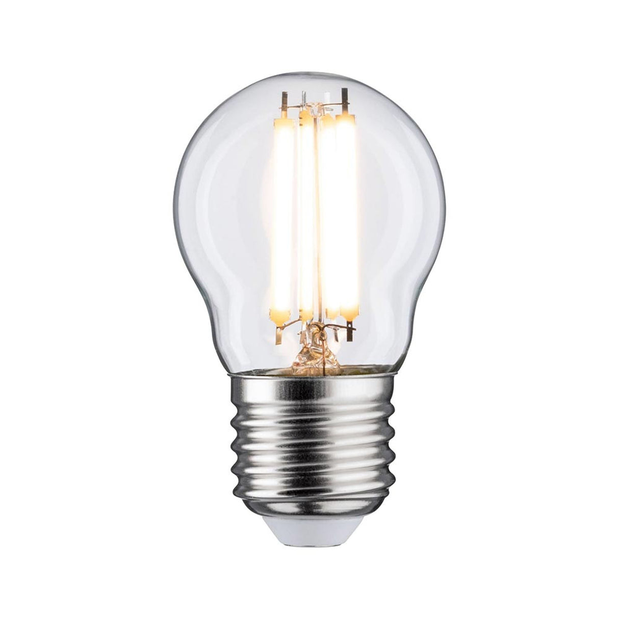 E27 6,5W LED Tropfen Filament 2700K Dimmbar Klar