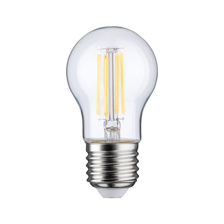 E27 6,5W LED dråbe 2700K filament klar