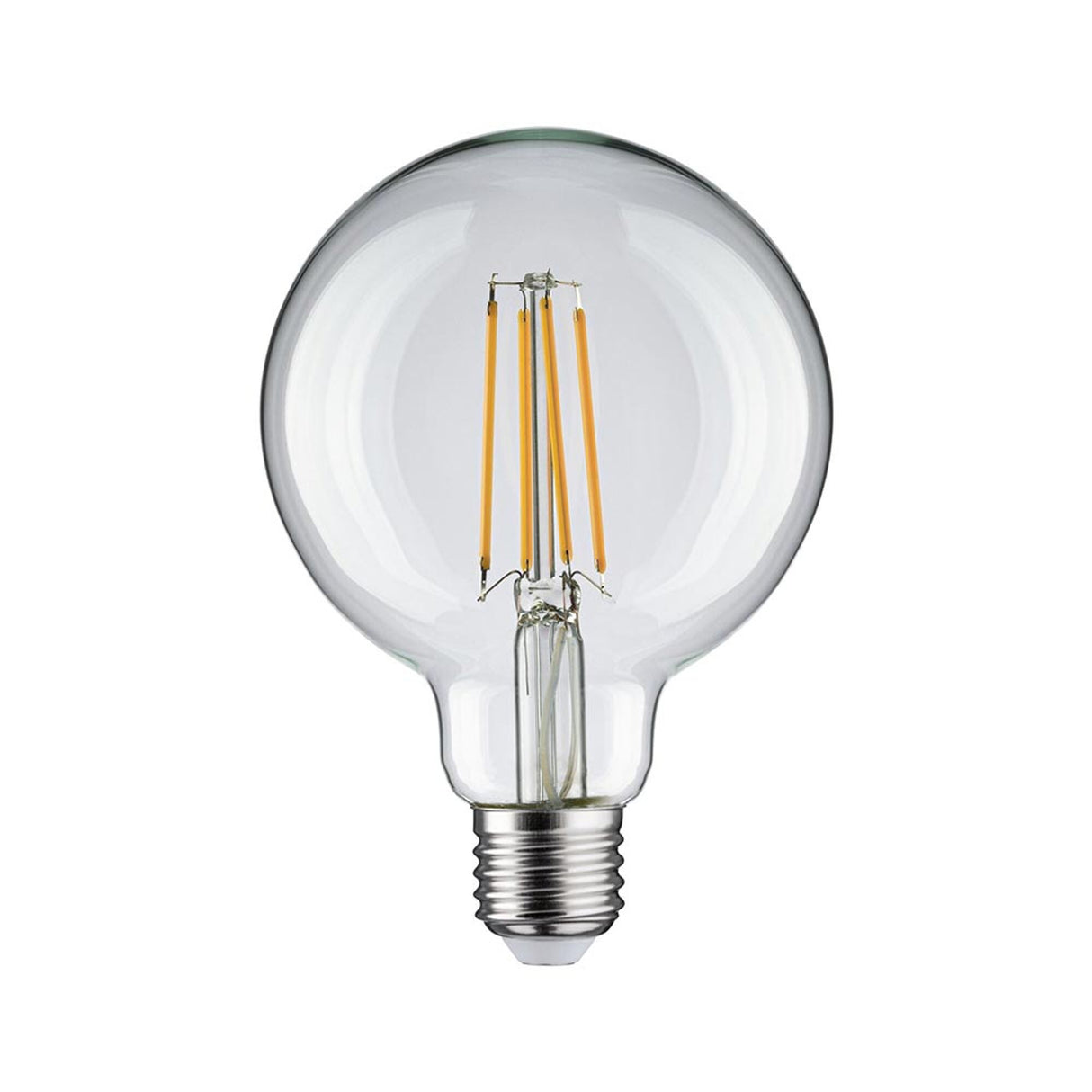 E27 7,5 LED Globe Filament Klar 2700K