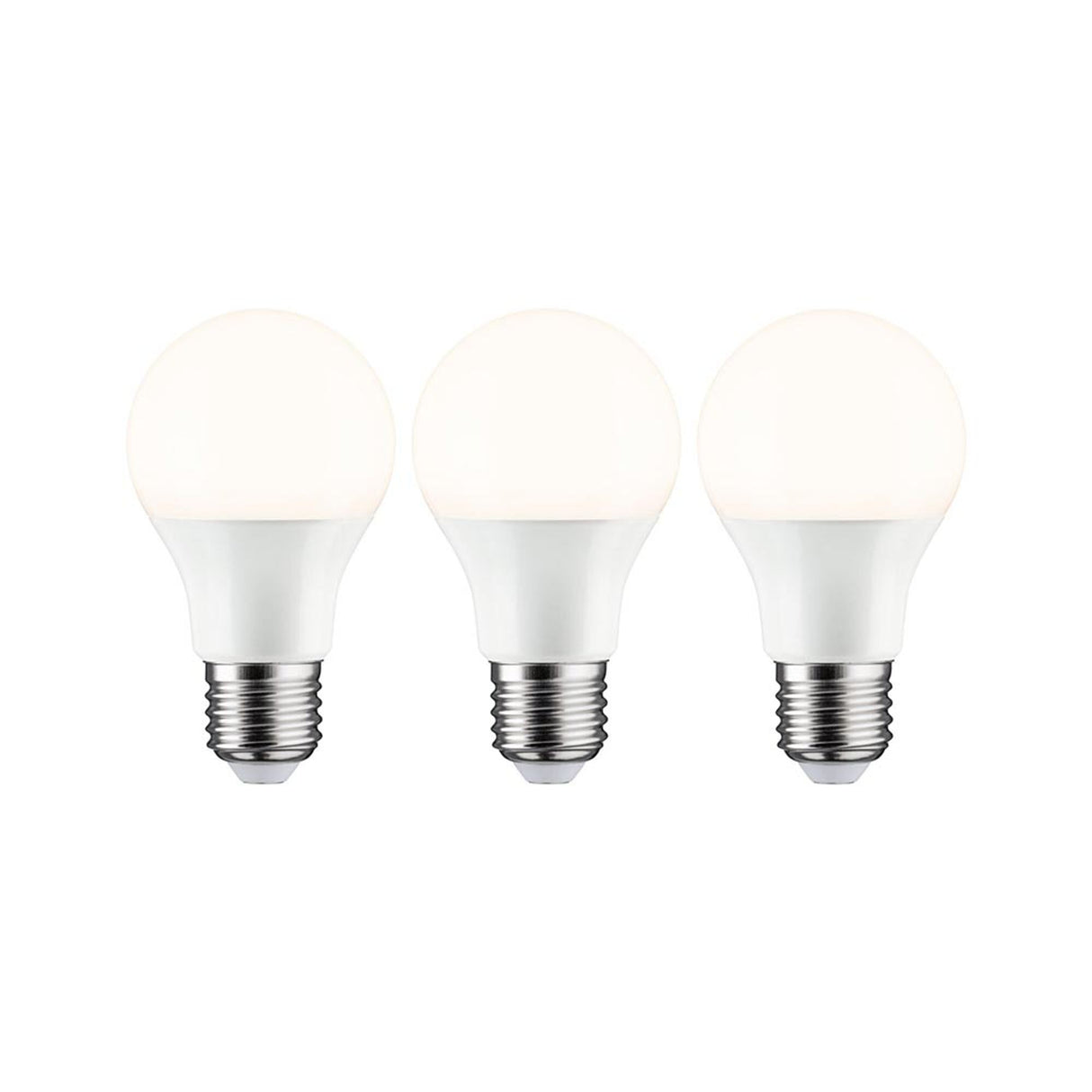 E27 8W LED Birne 3er-Set Opal 2700K