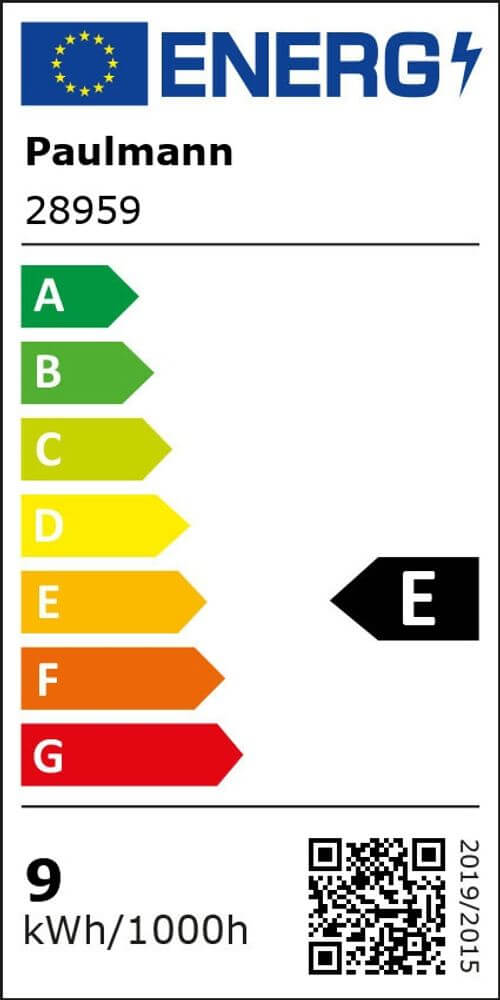 E27 9 LED Globe Filament 2700K Klar