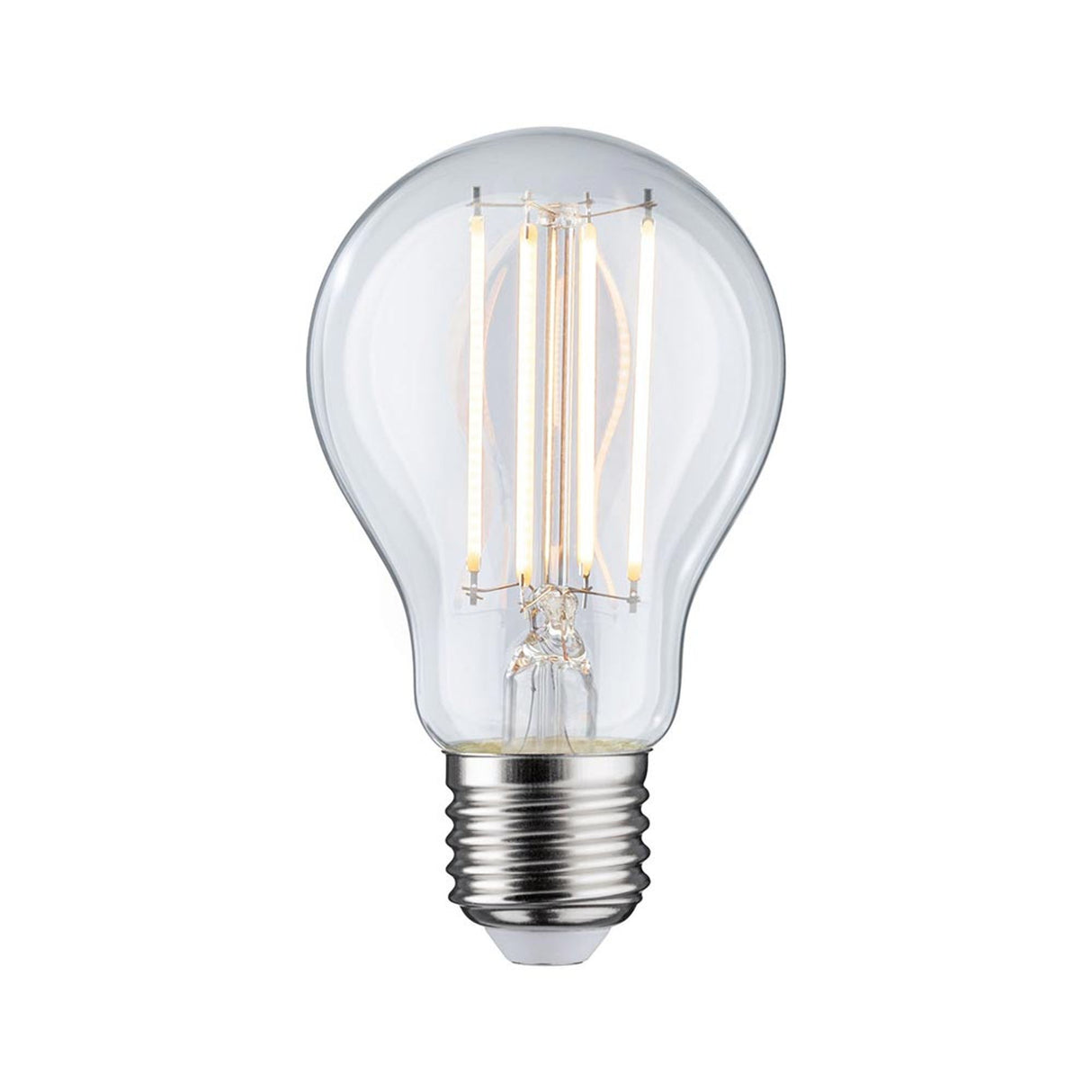 E27 9W Rundum LED Leuchtmittel 3er Bündel Filament 2700K Klar