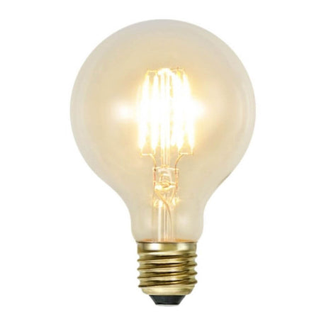 E27 LED Filament 2100K 140lm Dimmbar - eine glühbirne mit warmem Licht und dimmbarer Funktion.