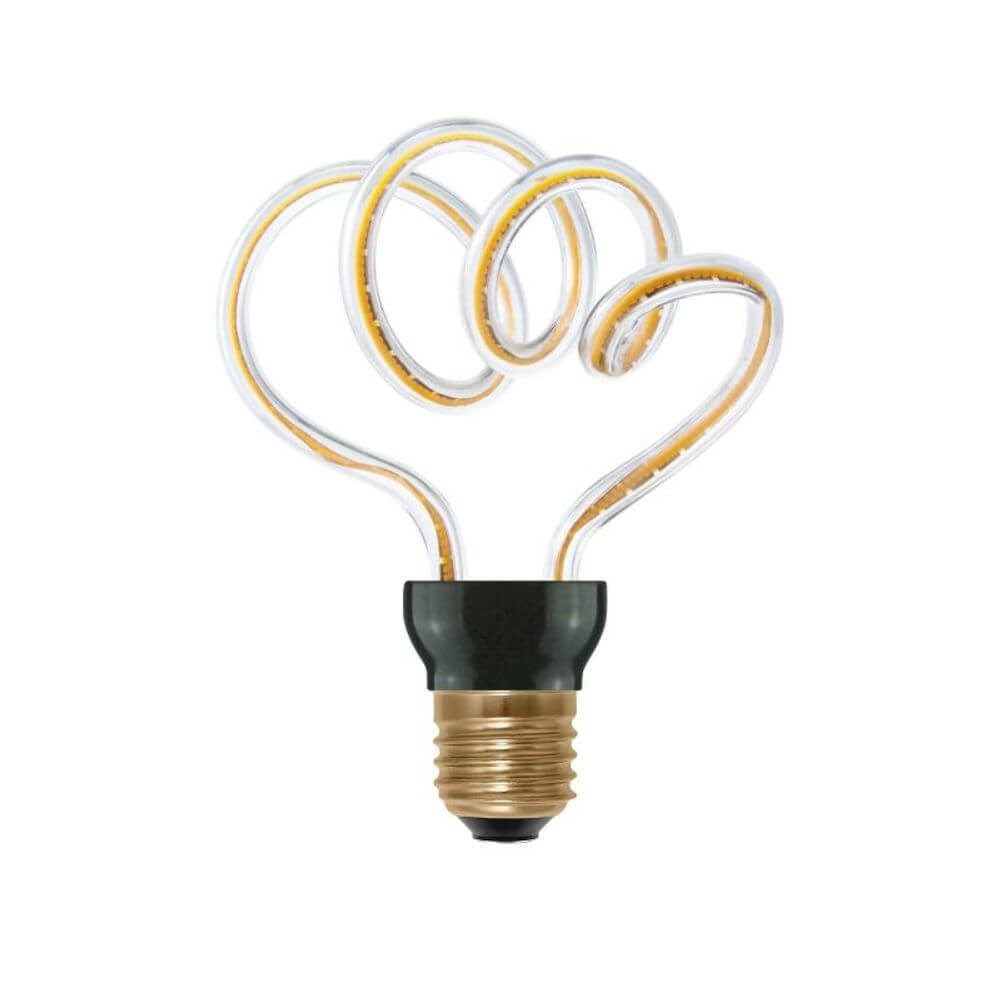 E27 LED Retro Art Line Extra Warmweiß 1900K Dimmbar Glühbirne in künstlerischem Design
