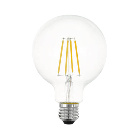E27 LED Dimmbar per Schalter Warmweiß 2700K 806lm 7W auf einem weißen Hintergrund.