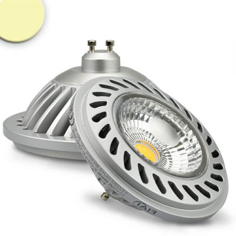 GU10 ES111 HighPower LED Leuchtmittel 75° 1050lm 2700K, energieeffiziente Beleuchtungslösung.