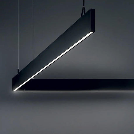 LED Corner connector for Linus wall & pendant lights, modular aluminum light with direct light.
