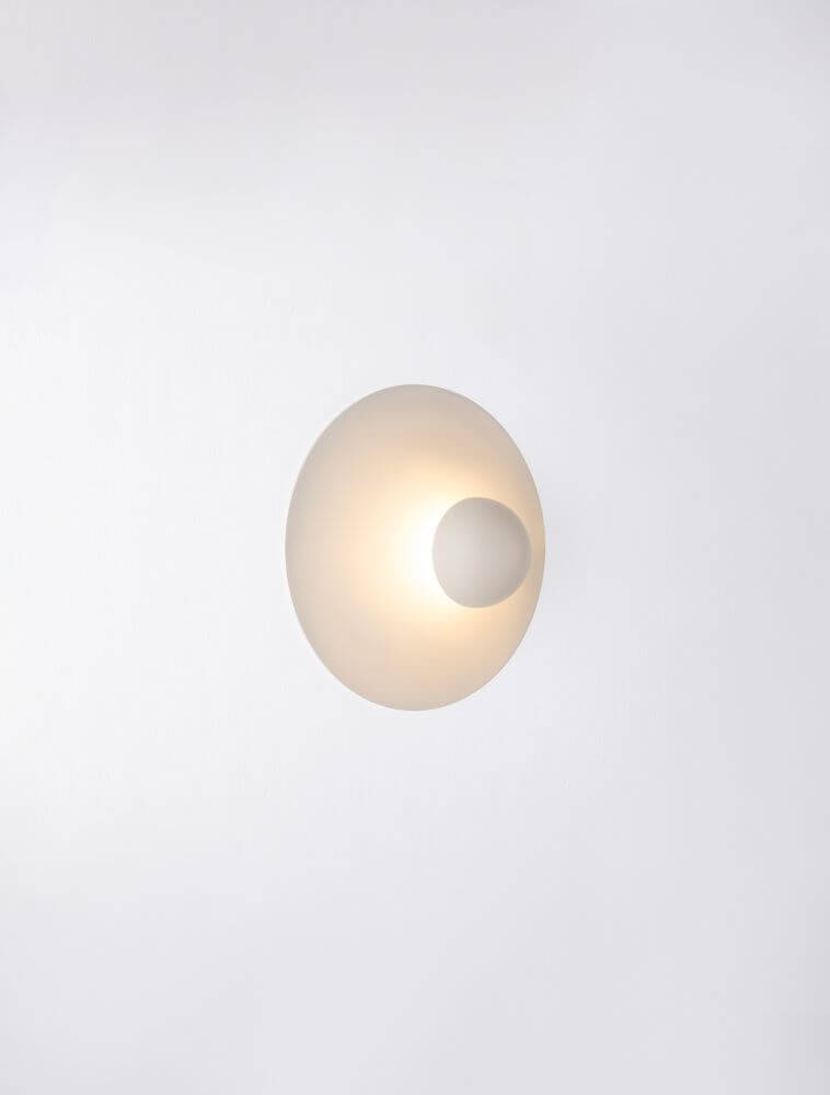 Edem LED Wandleuchte Ø 25cm 3000K - moderne und elegante Lichtgestaltung für stilvolle Räume.