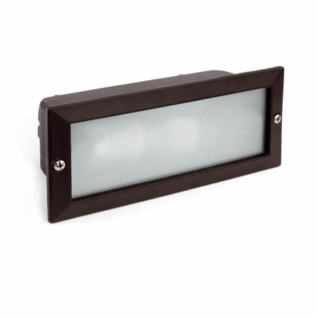 Innbyggingslampe LISO IP44 svart - elegant og vanntett innfelt armatur for innendørs- og utendørsområder.