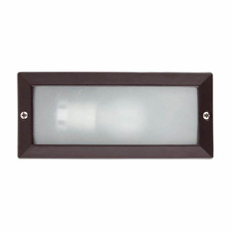 Innbyggingslampe LISO IP44 svart, moderne innfelt taklampe med frostet glass og elegant svart ramme.