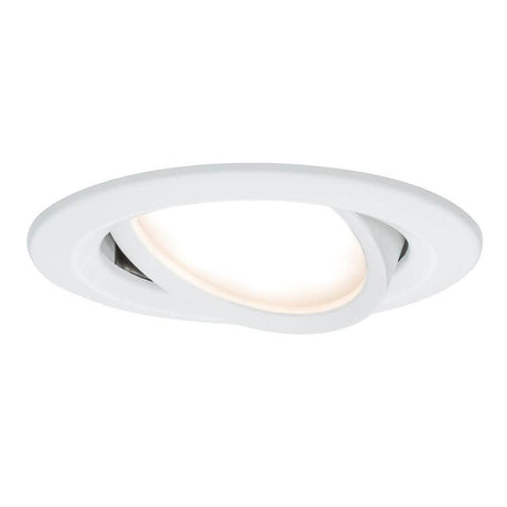 Einbauleuchte LED Coin Slim IP23 rund 6,8W Weiß dimm- & schwenkbar, innovative und flache Einbauleuchte.