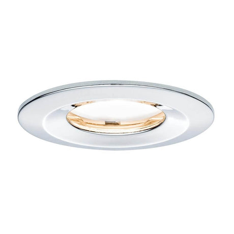 Einbauleuchte LED Coin Slim IP65 rund 6,8W Chrom Dimmbar in hochwertigem Design mit flacher Bauweise.