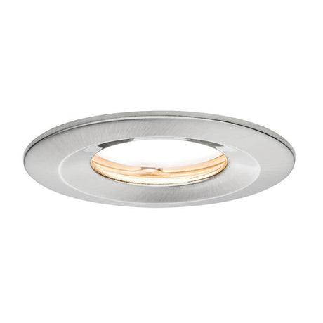 Einbauleuchte LED Coin Slim IP65 rund 6,8W Eisen Dimmbar - flacher Einbaustrahler mit modernem Design.