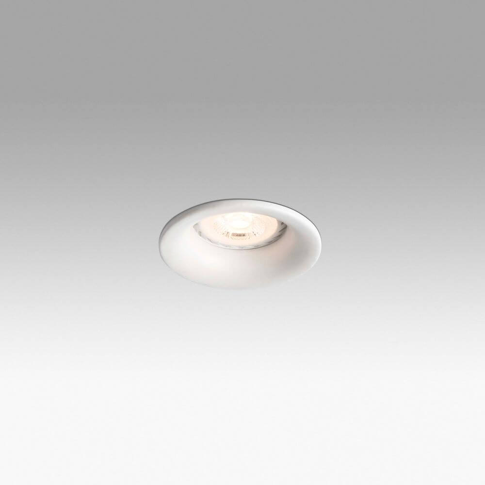 Einbauleuchte NEÓN GU10 Weiß in modernem Design, ideal für angenehmes Licht in Wohnräumen.