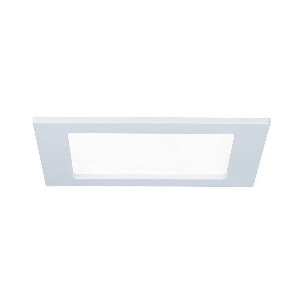 Einbaupanel LED eckig 12W 4000K Weiß IP44 mit IP44-Schutz für Feuchträume und blendfreies Licht.