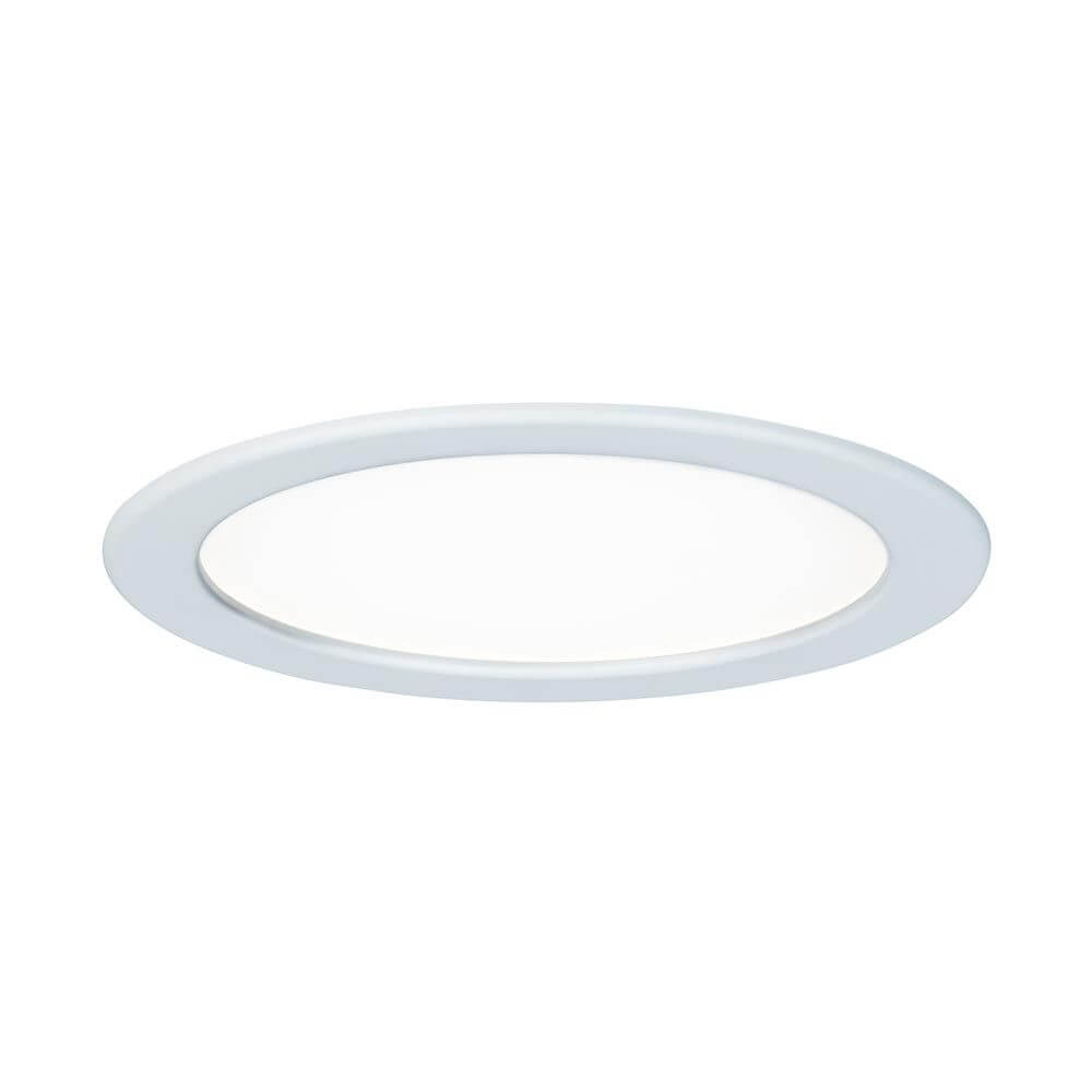 Einbaupanel LED rund 18W 4000K Weiß IP44 - modernes LED-Licht für Feuchträume und Badezimmer.