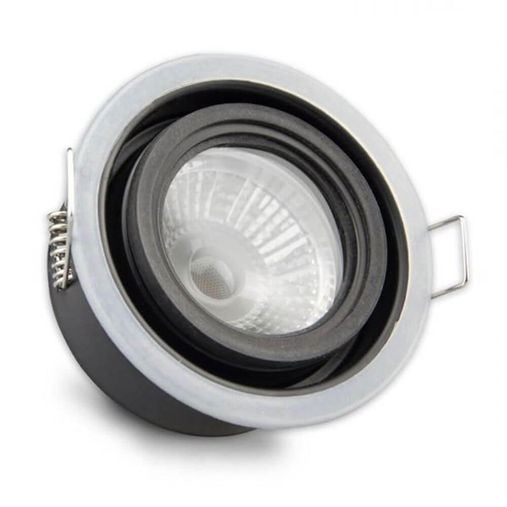 Einbaustrahler Sys-68 für GU10-Fassung, geeignet für 50mm Leuchtmittel, IP65. Vielseitige Anwendung mit verschiedenen Farben.