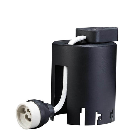 Einbautopf für Premium EBL 35W GU10 230V - schwarze Einbauleuchte für einfache Installation.