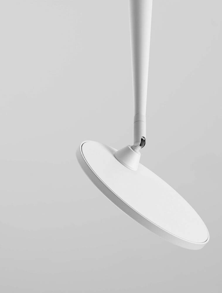 Ekei Deckenleuchte Ø 20cm 3000K in Weiß, elegant und modern für jeden Raum.