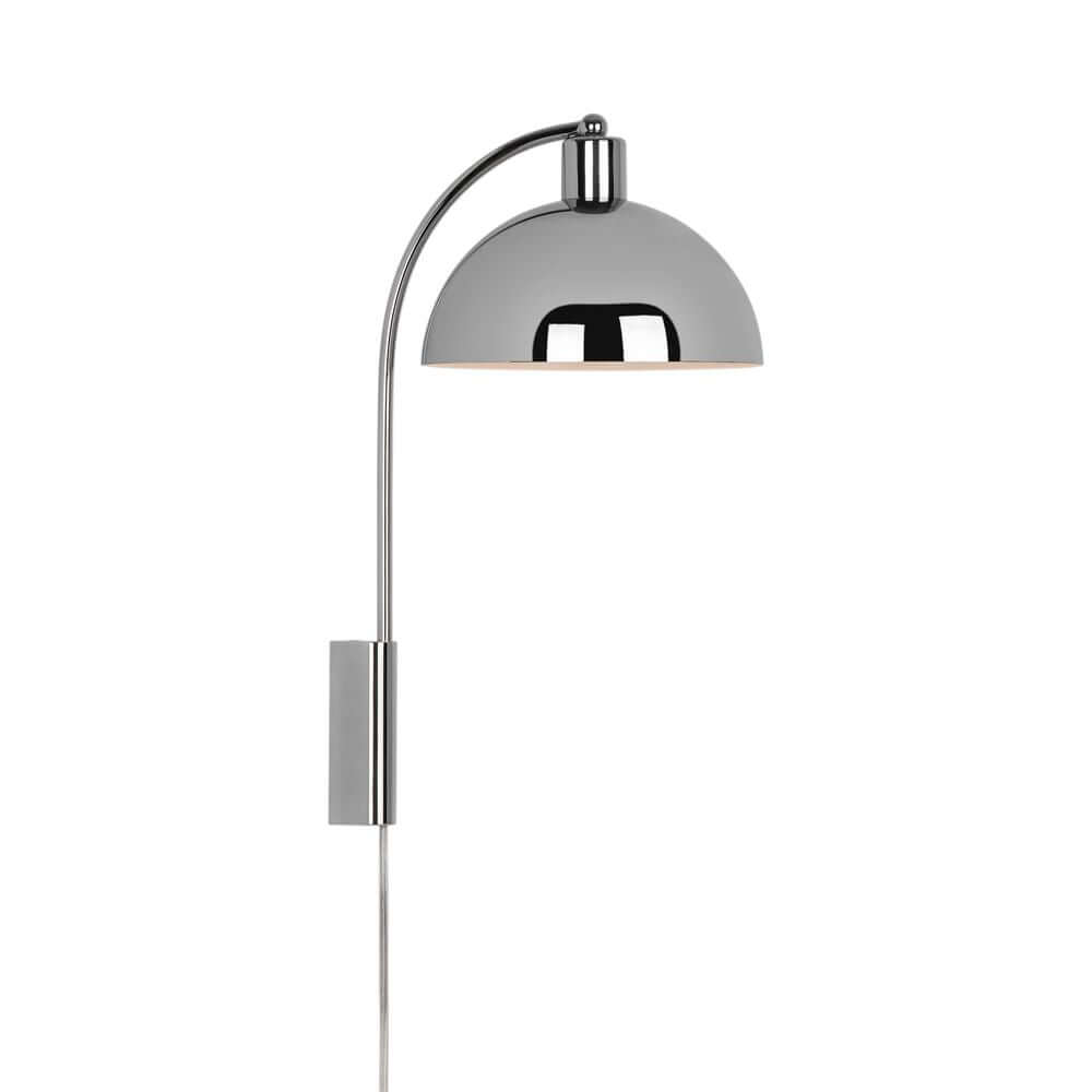 Ellen 20 Wandleuchte im minimalistischen skandinavischen Design mit elegantem, rundem Schirm und leichtem Rahmen.