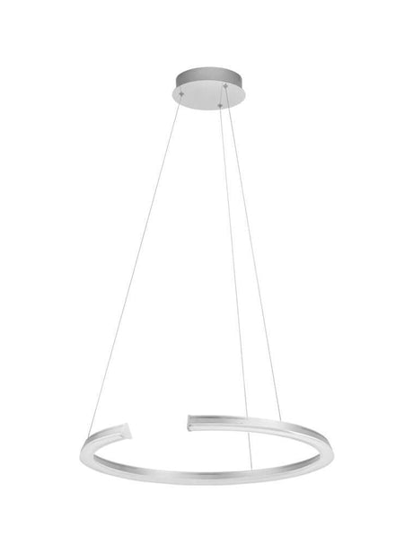 Lampada a sospensione Elmo LED Ø 64 cm 3500K cromo