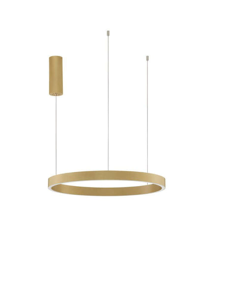 Lampada a ciondolo a LED Elowen Ø 60 cm 3000k su e giù