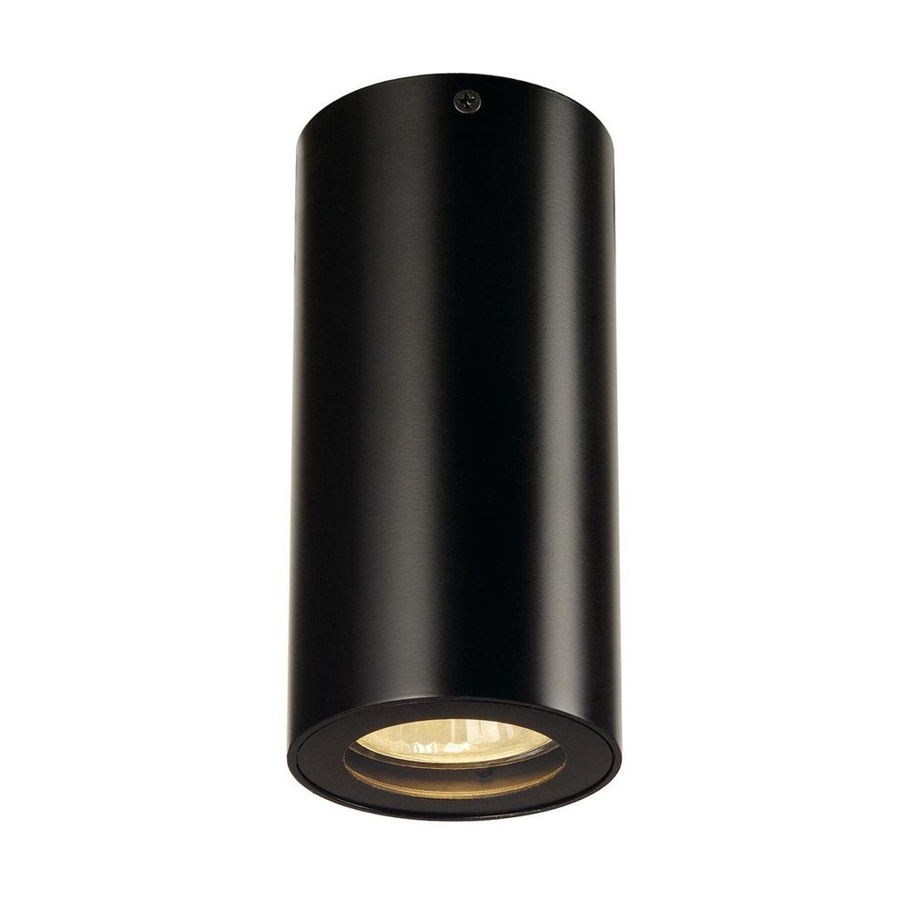 Enola B Deckenleuchte CL-1 Schwarz GU10 max. 35W - Moderne Deckenleuchte aus Aluminium in Schwarz.