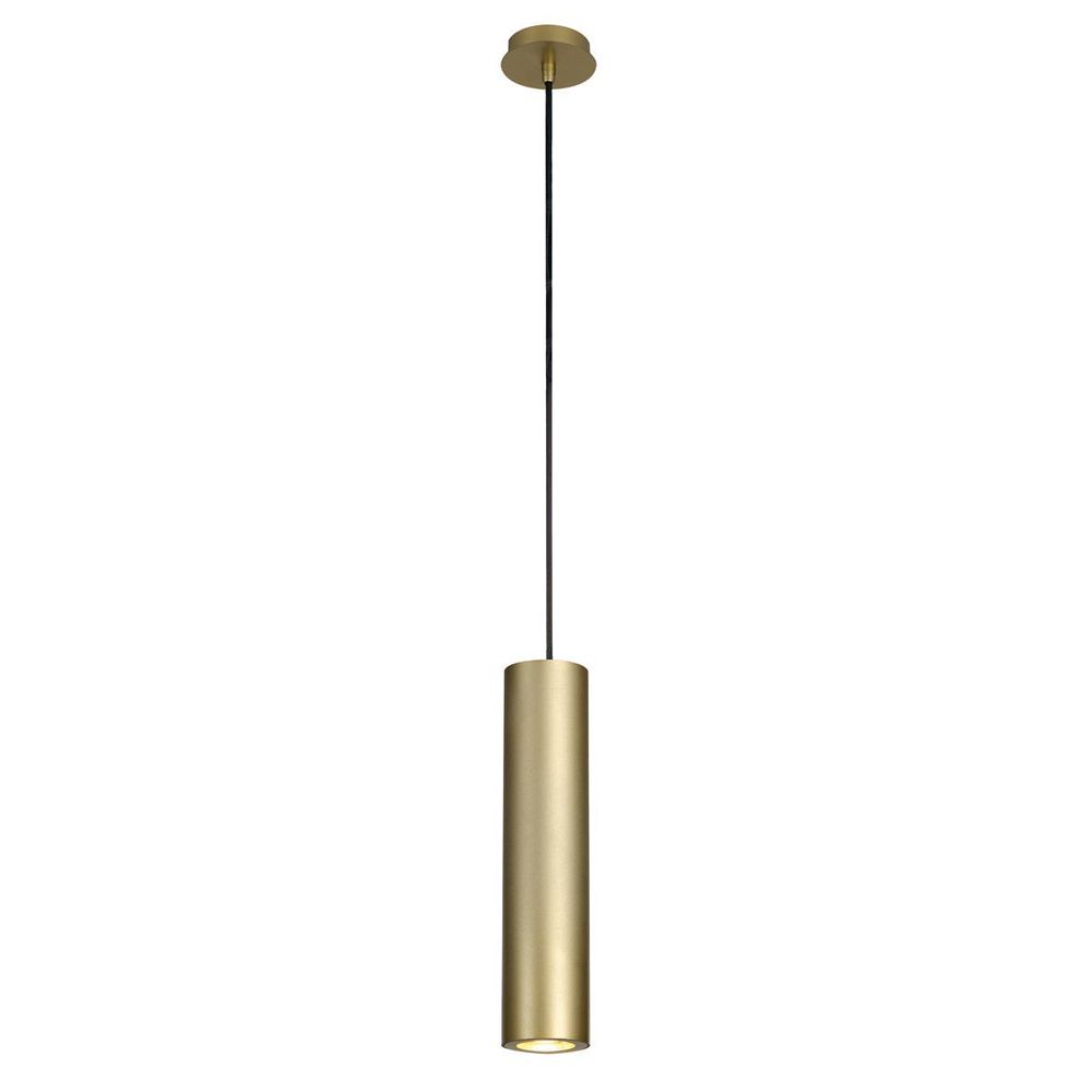 Enola B Pendelleuchte PD-1 Messing GU10 max. 50W mit puristischer Aluminiumkonstruktion.