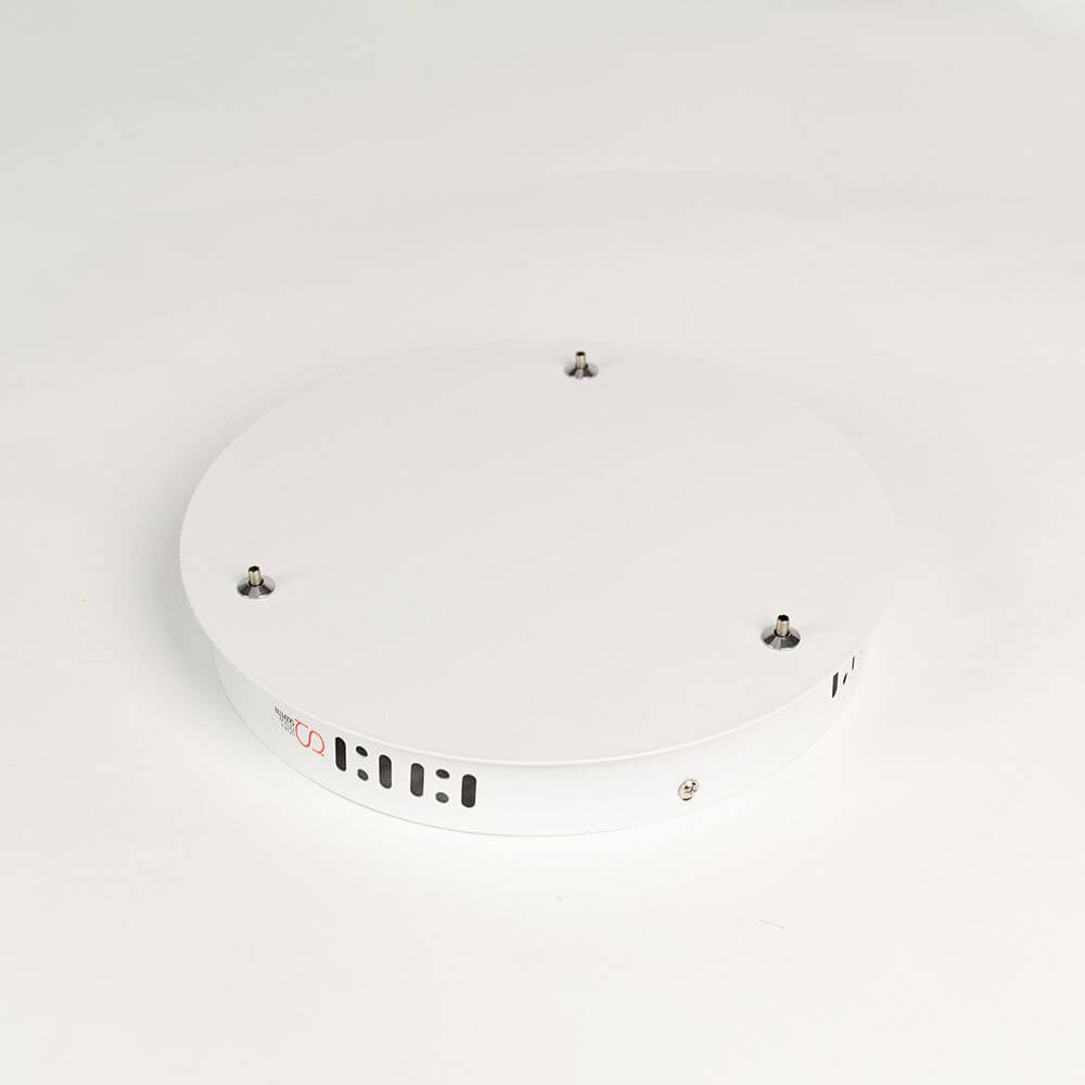 s.luce Ersatz-Baldachin 3-fach Ø 18cm für Ring-Leuchte