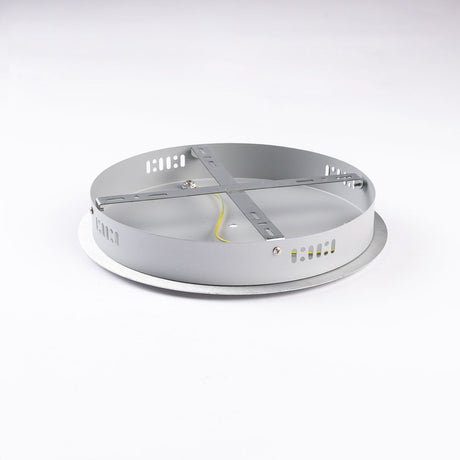 Ersatz-Baldachin 3-fach Ø 33cm für Ring-Serie mit Stahlseil Aufnahmepunkten, funktional und modern.