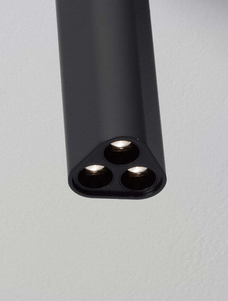 Etho ceiling light H 20cm 3-light 3000K with three light sources in a modern design.