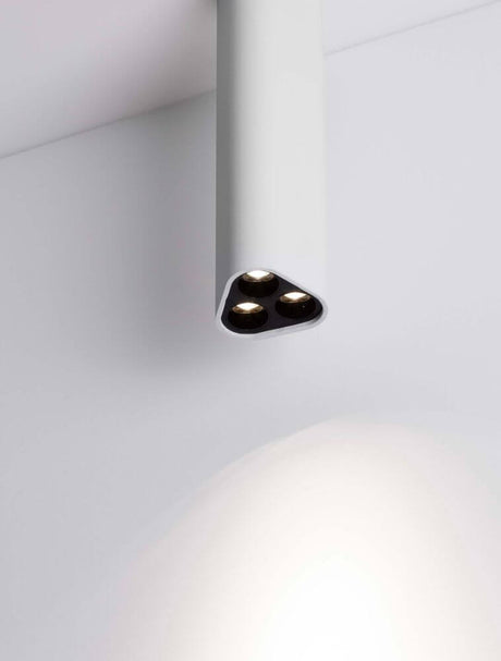 Etho ceiling light H 20cm 3-light 3000K in a modern design with three light sources.