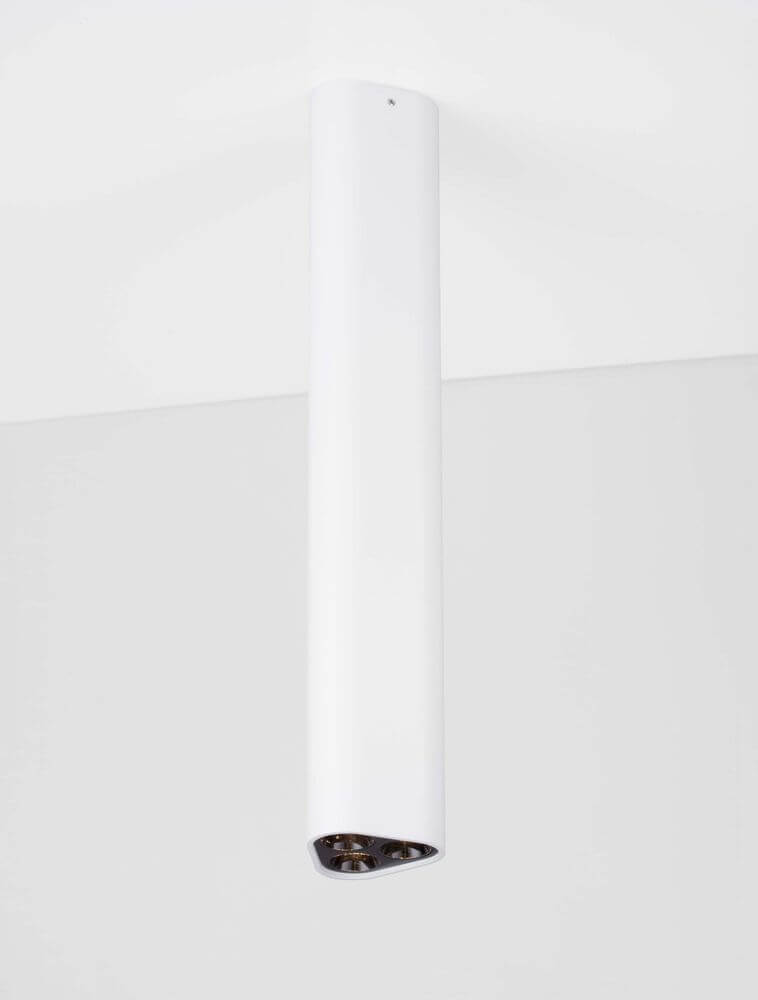 Etho Deckenleuchte H 30,5cm 3-flammig 3000K, moderne weiße Deckenleuchte für stilvolle Innenräume.