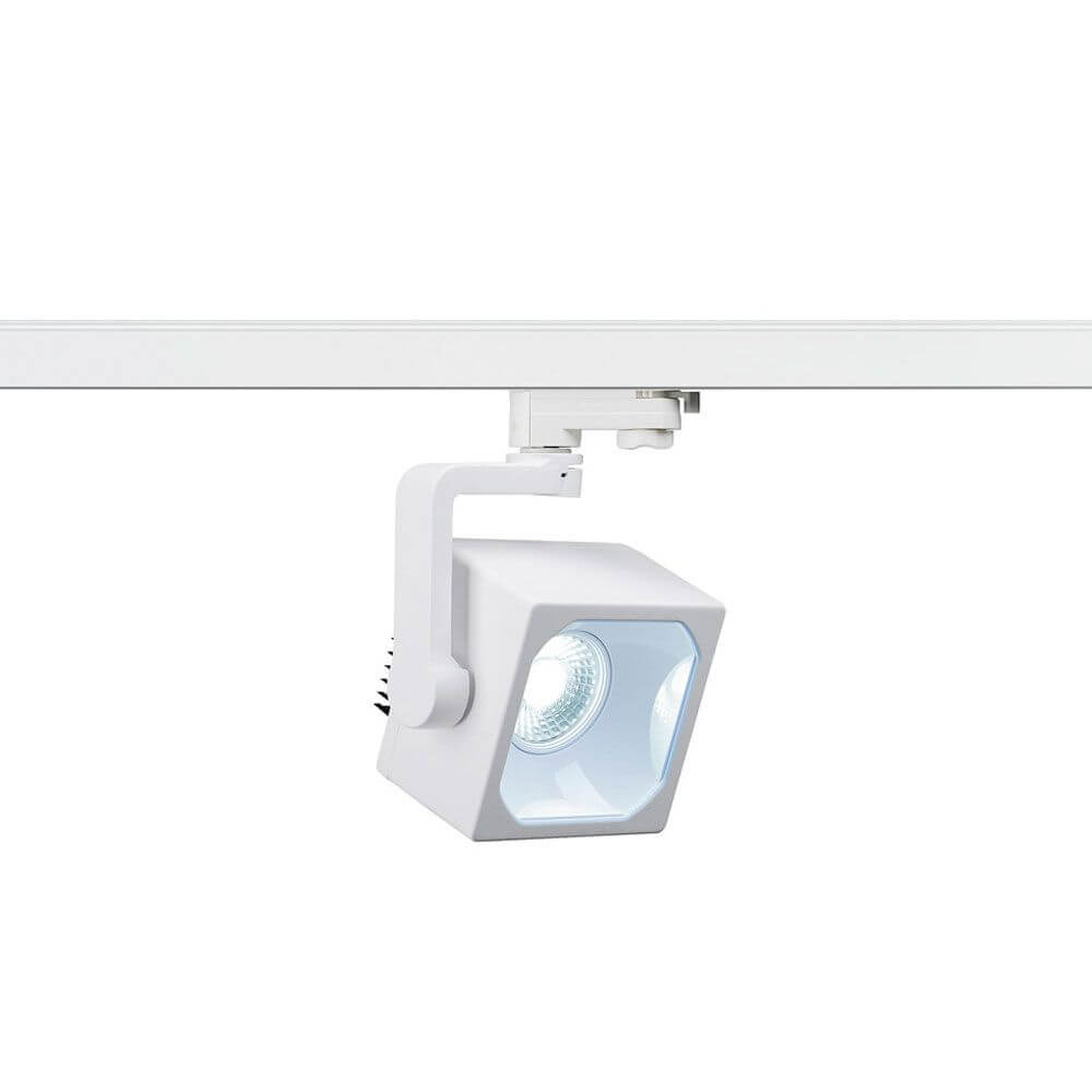 Euro Cube LED Spot 60 ° including 3P. Adapter 3000K CRI90 White
