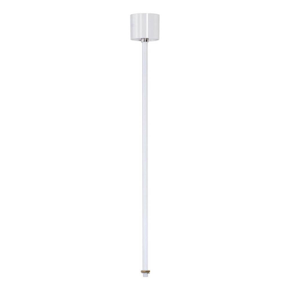 Eutrac Pendelabhängung für 3-Phasenstromschiene Weiß 60cm, elegante und funktionale Lichtaufhängung.