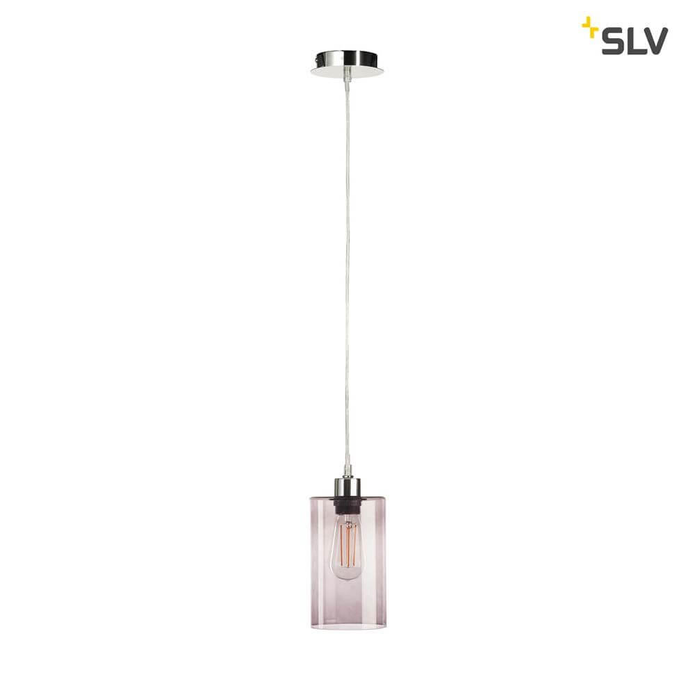 Fenda Glasleuchtenschirm 20cm Rauchglas - moderner Glas-Zylinder mit Rauchglasoptik und 12,5 cm Durchmesser