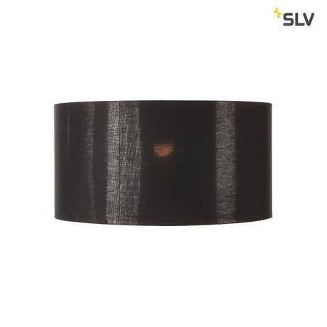 Abat-jour Fenda Ø 70 cm noir, cuivre, source lumineuse élégante au design moderne.