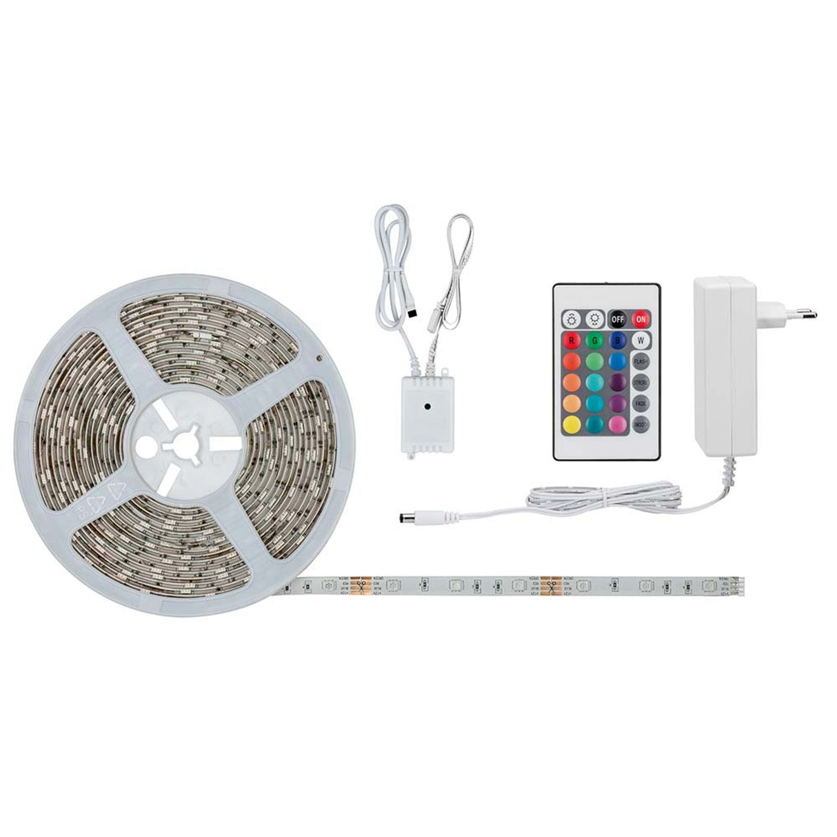 FN SimpLED Strip Set 7, 5m RGB 26W 12V DC Schwarz