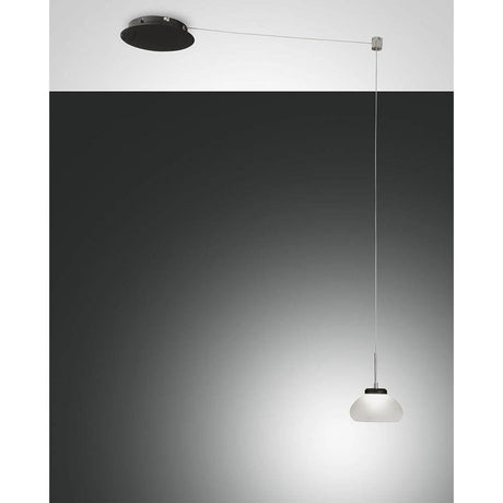 Arabella LED Glas-Pendellampe mit flexiblem Kabel und elegantem Design