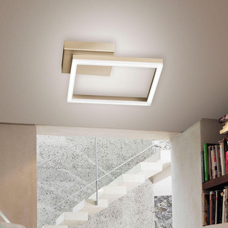 Bard LED Wand- & Deckenlampe Dimmbar in modernem Design als stilvolle Rahmenleuchte.