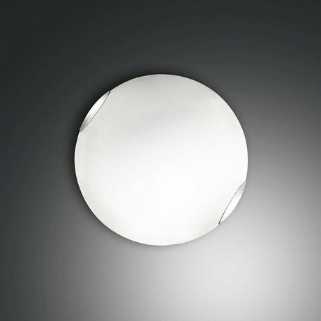 Fox LED ceiling light made of metal in a modern design, round shape and atmospheric light.