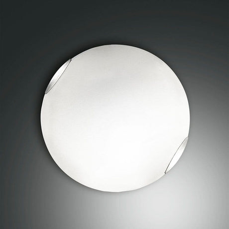 Fox LED ceiling light made of metal, round luminaire with an elegant design for modern interiors.
