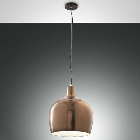 Glossy Pendelleuchte Metall in elegantem Design mit glänzender Oberfläche und modernem Look.