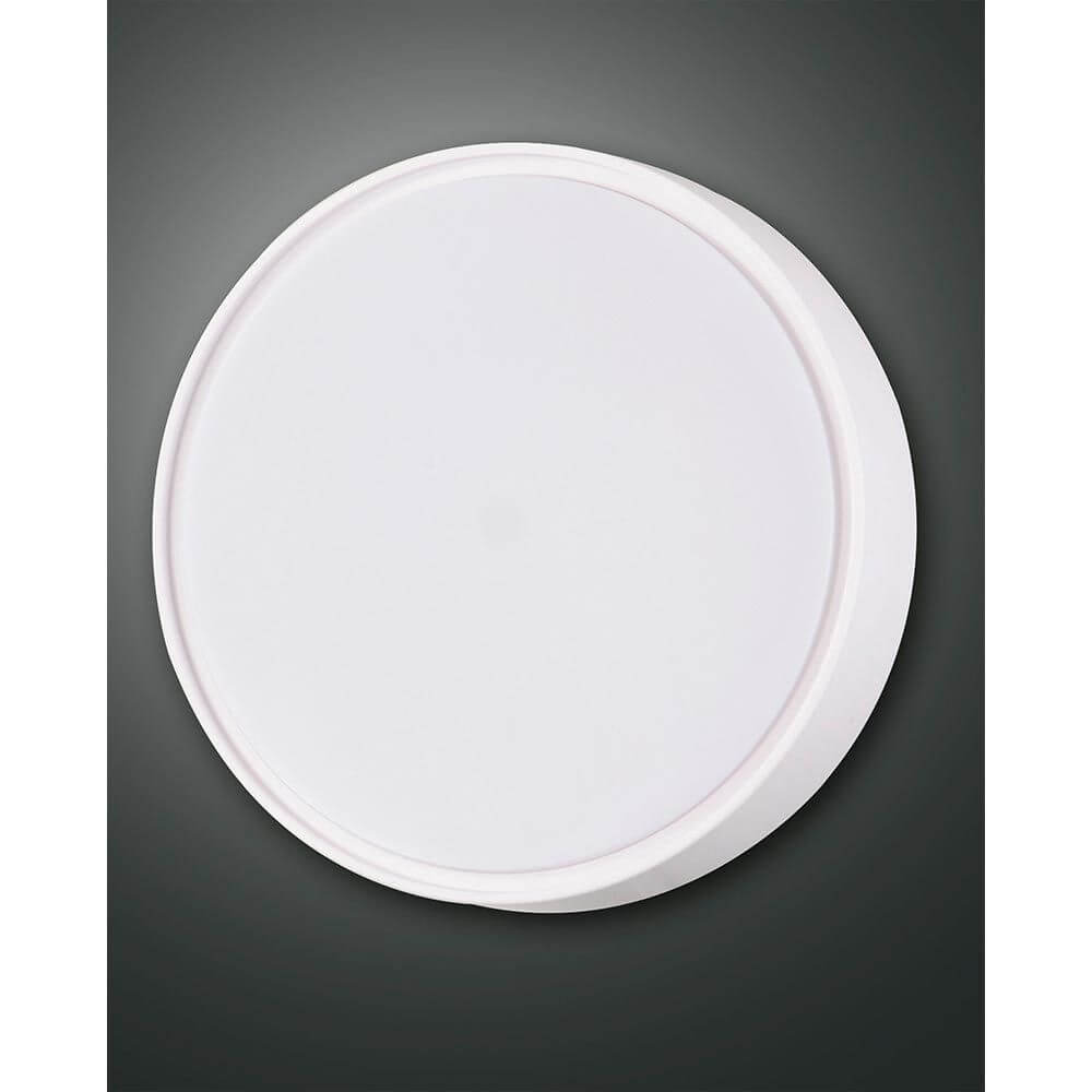 Hatton LED Außen-Deckenleuchte Weiß IP65