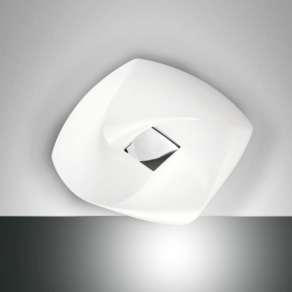 LED Deckenlampe Arbatax in Weiß - stilvolle Deckenleuchte für moderne Räume.
