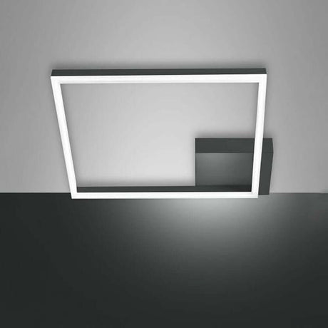 LED Deckenlampe Bard 3510lm Anthrazit in modernem Design mit energiesparenden LED-Leuchtmitteln.