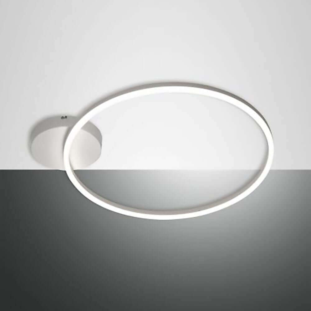 LED Deckenlampe Giotto, energiesparende Leuchte in Weiß, modernes Design für stilvolle Raumbeleuchtung.