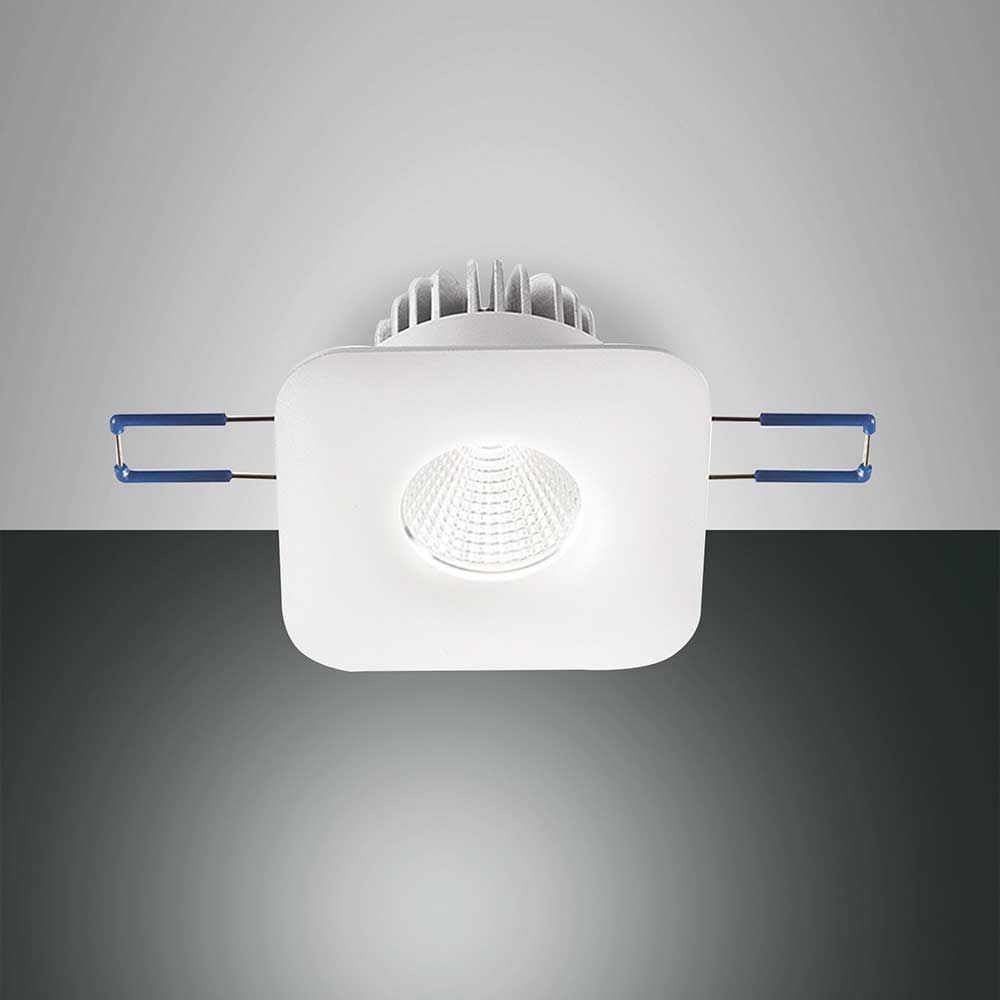 LED-Einbauspot Set Sigma Eckig - modernes, quadratisches Design für die perfekte Beleuchtung.